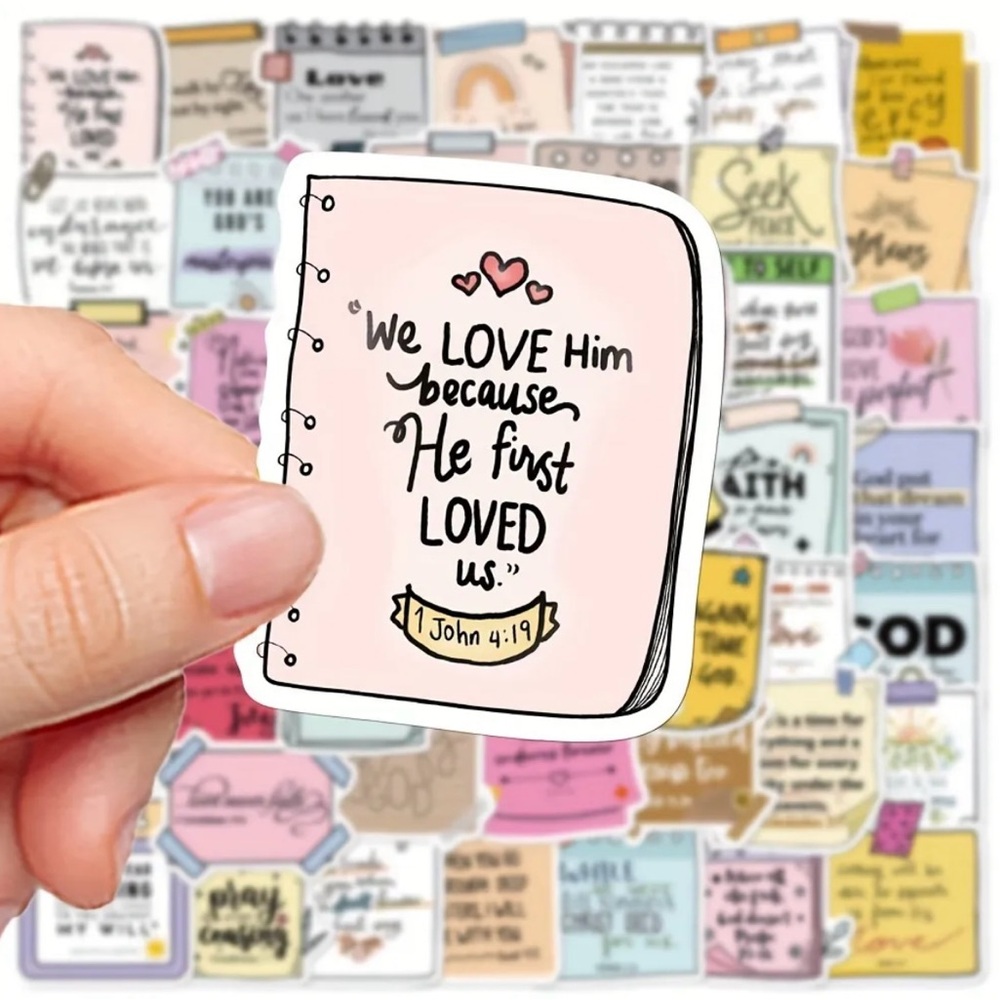 Inspirational Stickers Set - Multicolor - Picture 2 of 10